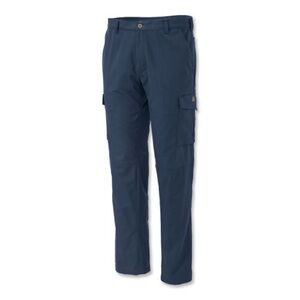 Men's Navy Cargo Pants Size 38x34 Workwear Work Pants Durable Utility